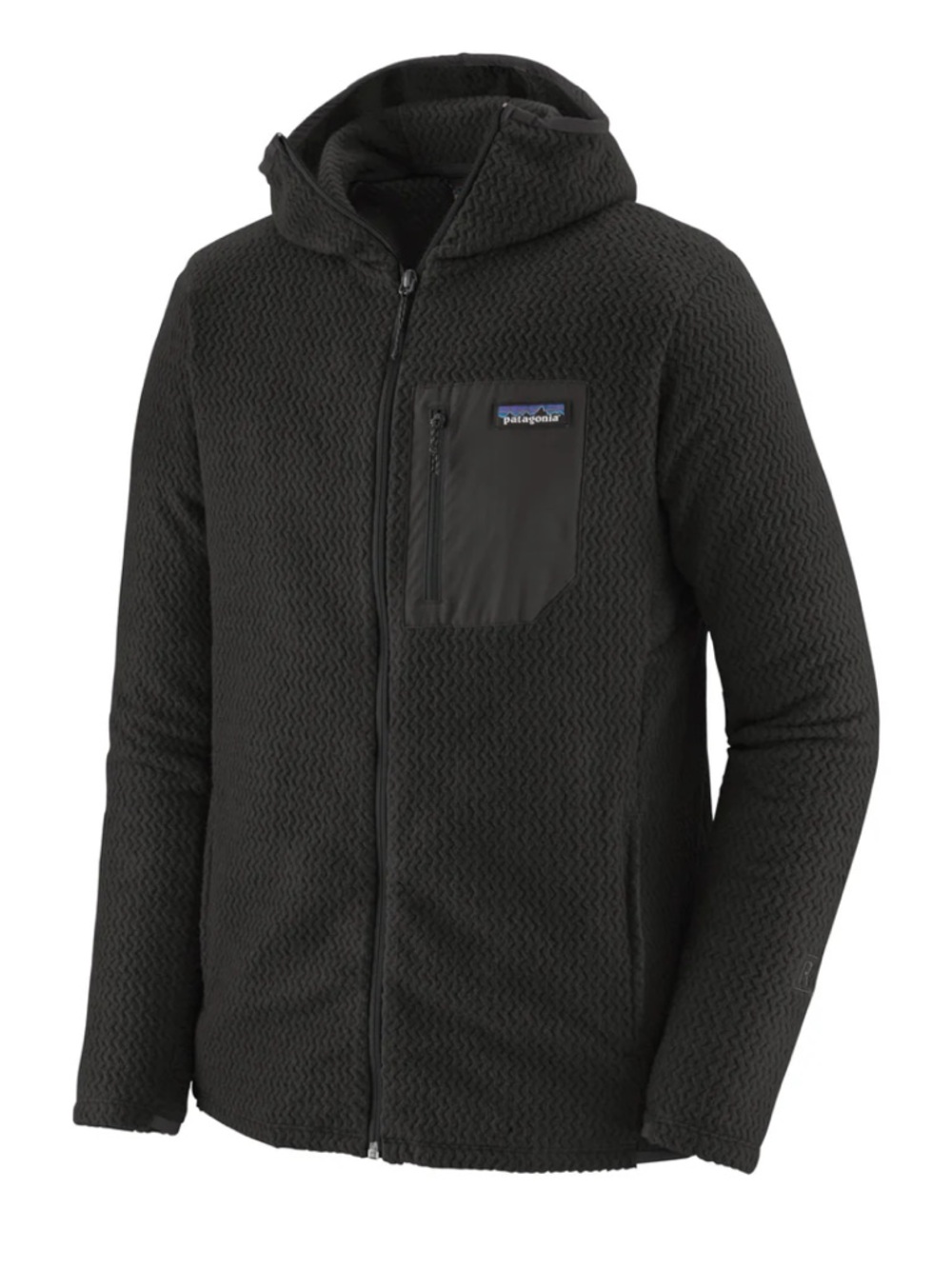 NEW Patagonia Men’s R1 Air Full Zip Hoody in Black Size Small